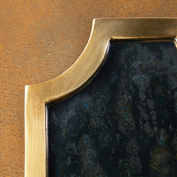 Pooky - Kite Wall Mounted Candle Holder - Antiqued Brass