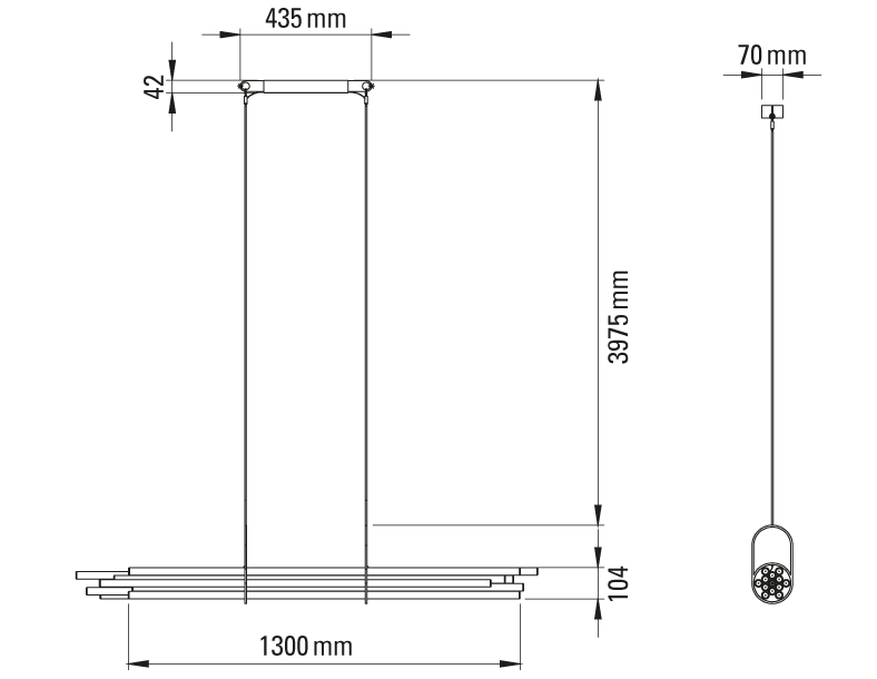DCW Editions NL12 Suspension Light