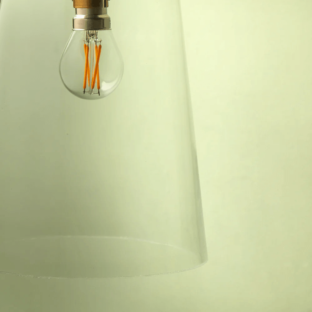 Pooky - Hazel Pendant Light Shade - Clear Glass