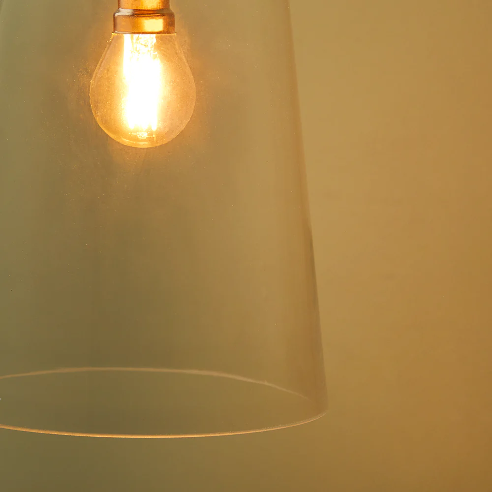 Pooky - Hazel Pendant Light Shade - Clear Glass