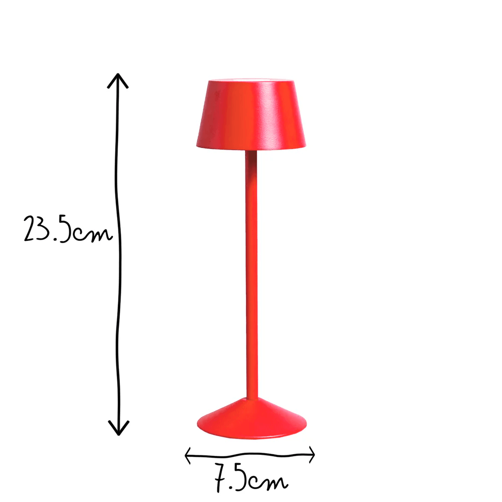Pooky - Wee Scoon Rechargeable Table Lamp - Firecracker