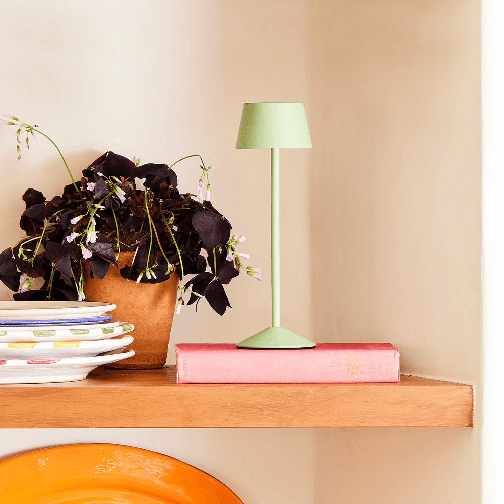 Pooky - Wee Scoon Rechargeable Table Lamp - Watercress