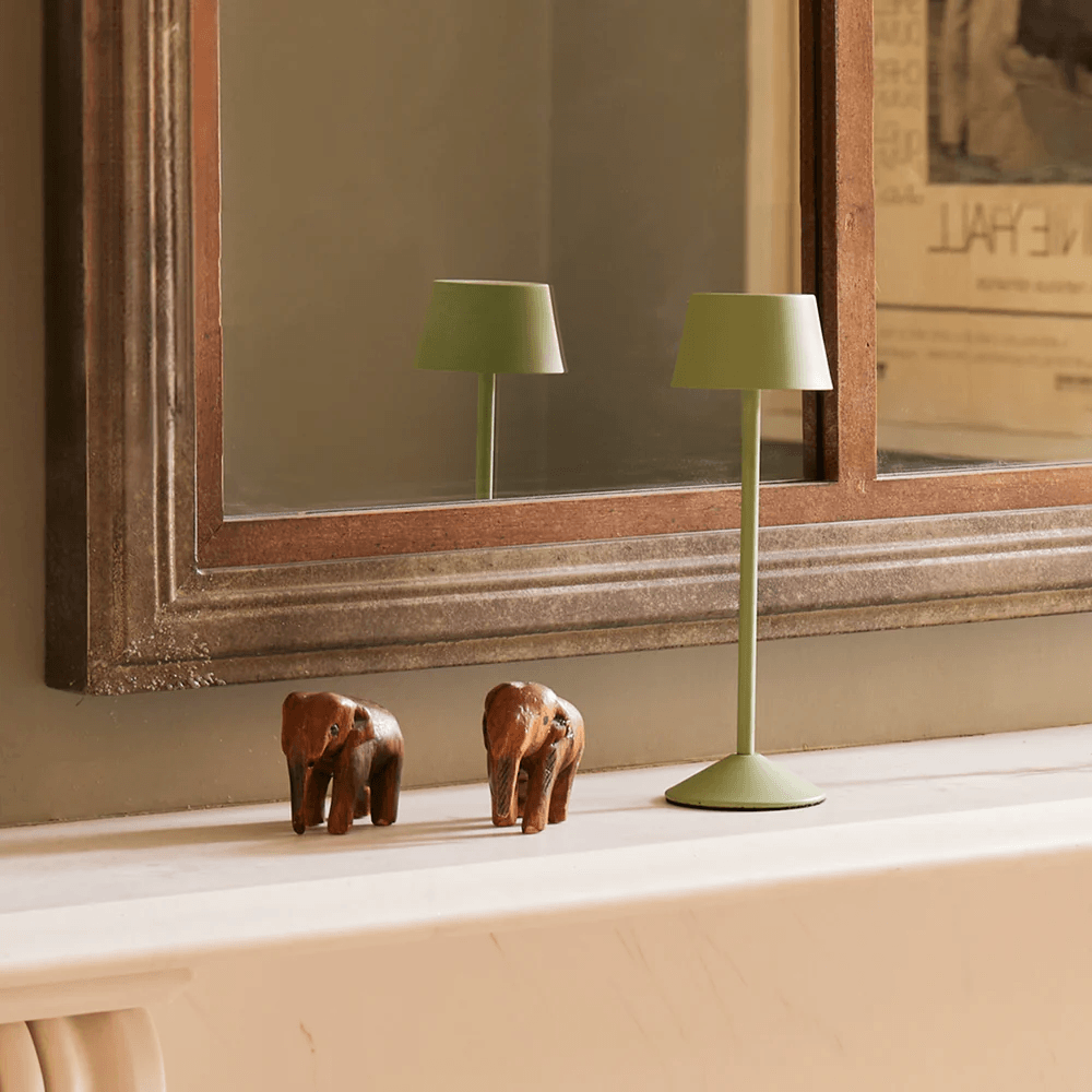 Pooky - Wee Scoon Rechargeable Table Lamp - Watercress