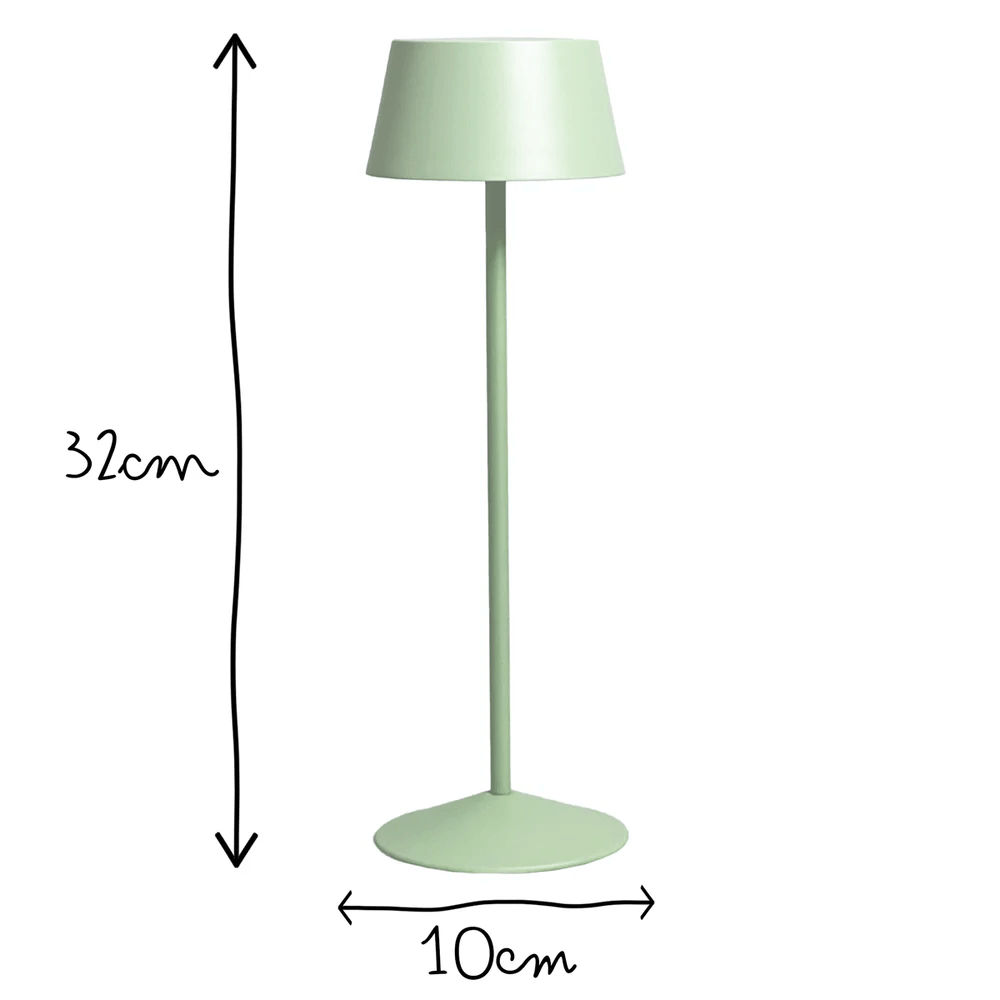 Pooky - Scoon Rechargeable Table Lamp - Watercress