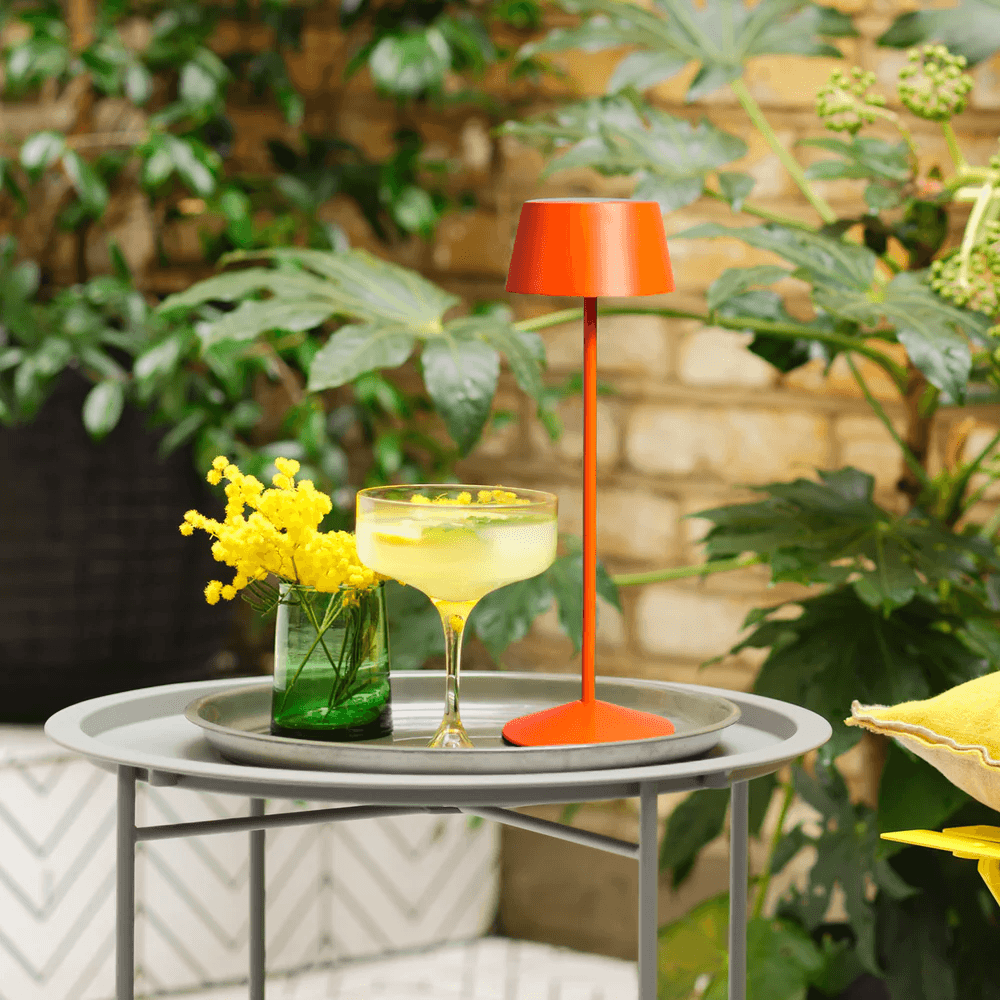 Pooky - Scoon Rechargeable Table Lamp - Orangeade
