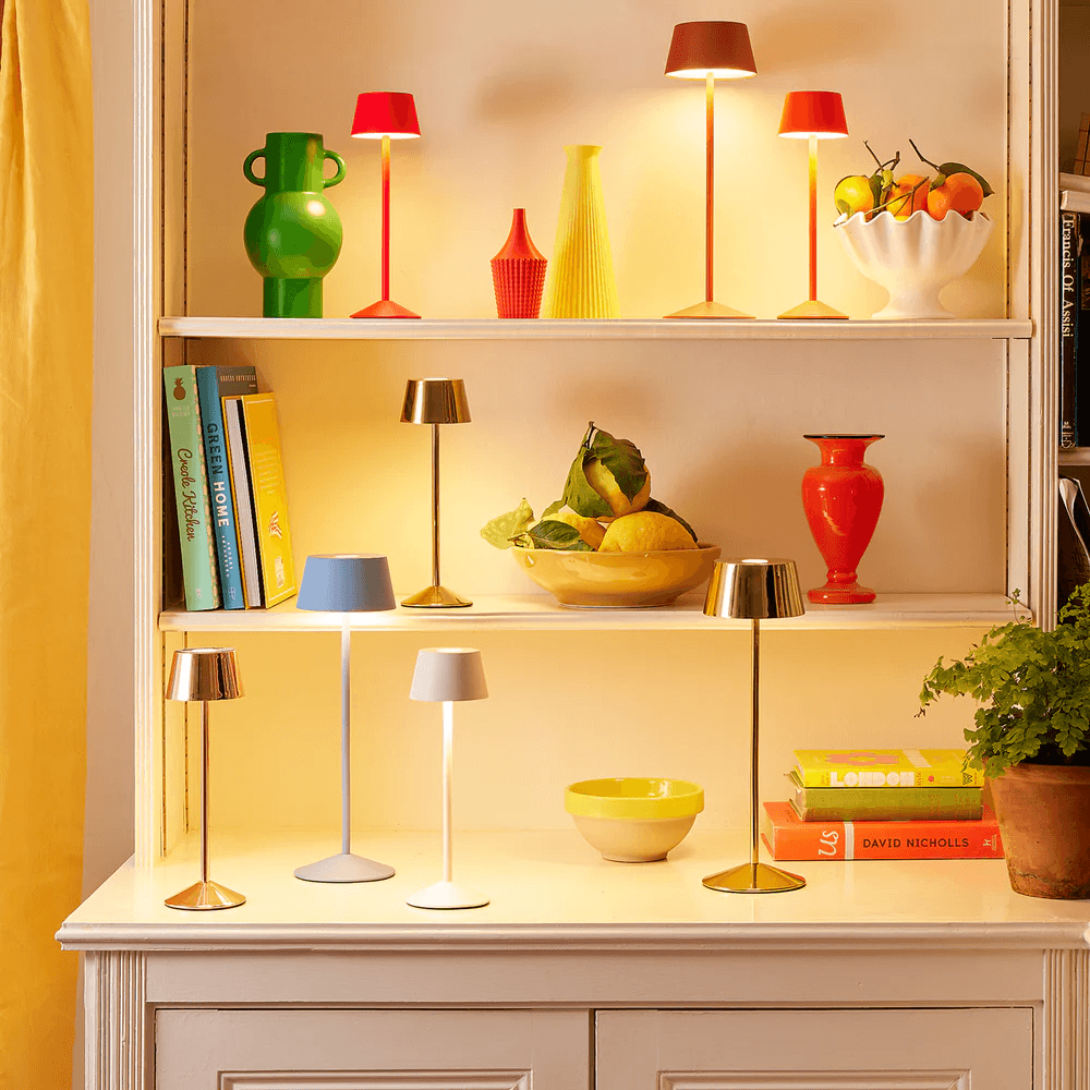 Pooky - Scoon Rechargeable Table Lamp - Orangeade