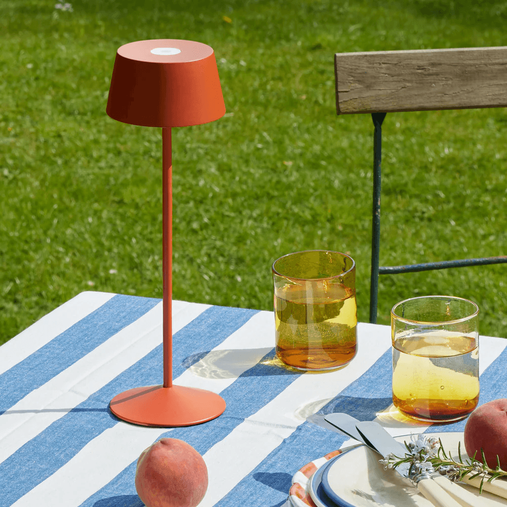 Pooky - Scoon Rechargeable Table Lamp - Rust