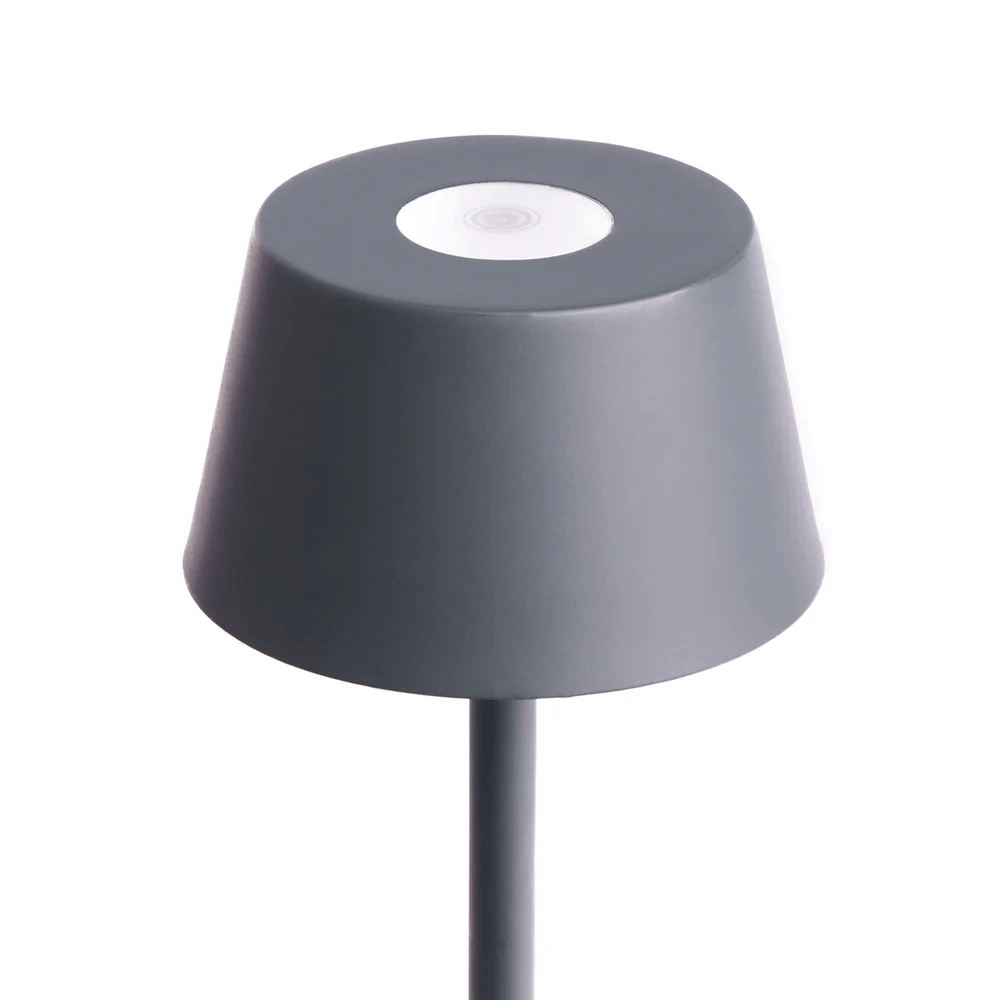 Pooky - Wee Scoon Rechargeable Table Lamp - Shale