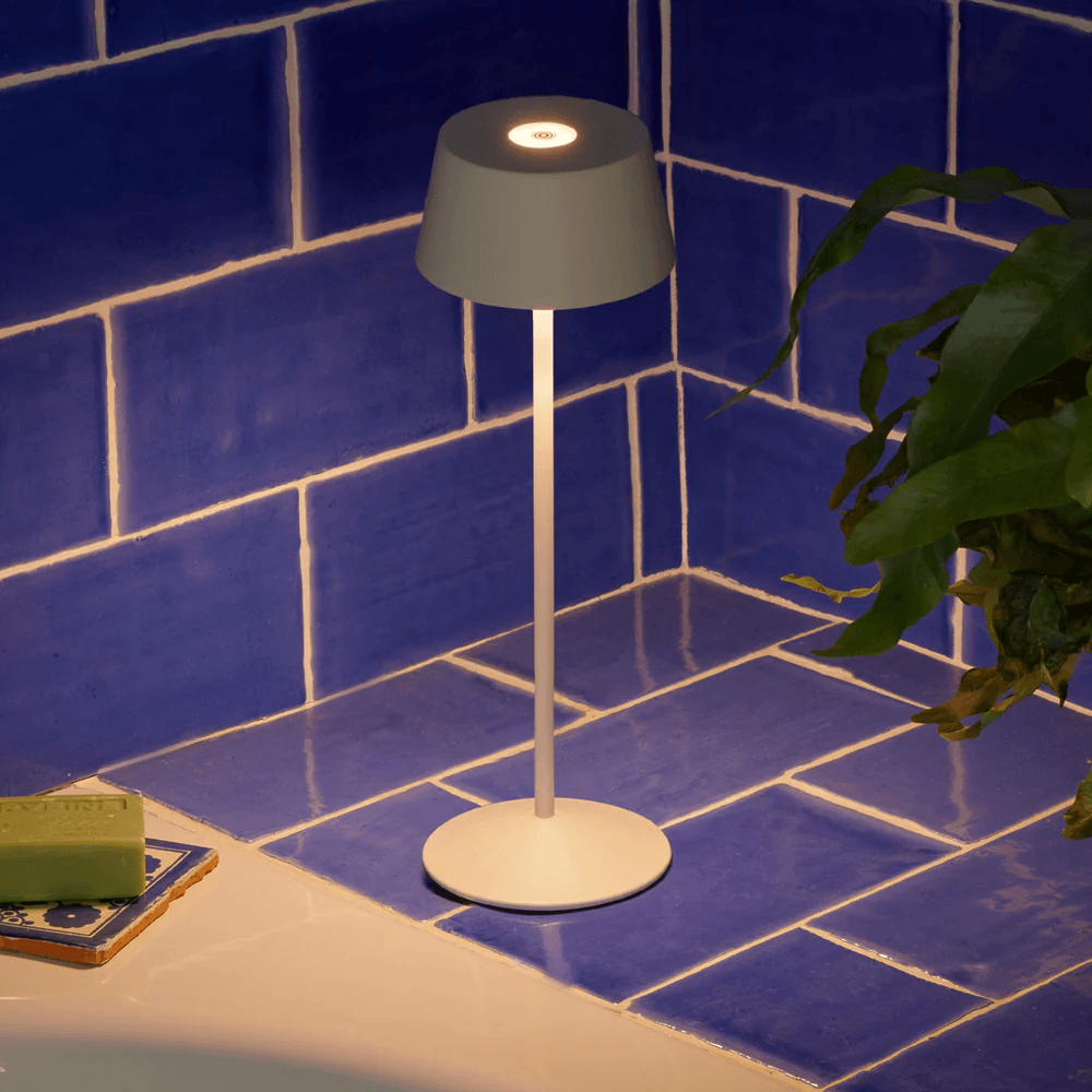 Pooky - Scoon Rechargeable Table Lamp - Coconut
