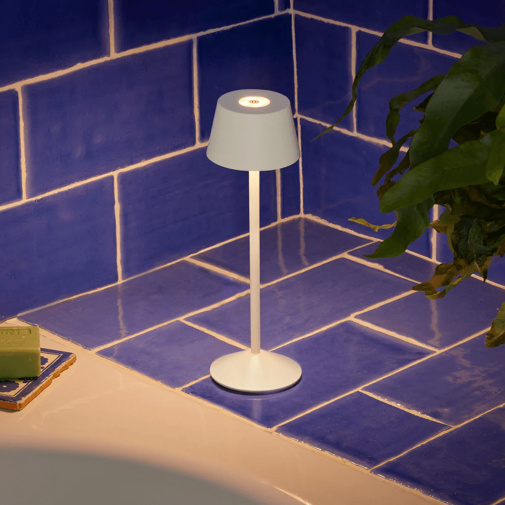 Pooky - Wee Scoon Rechargeable Table Lamp - Coconut