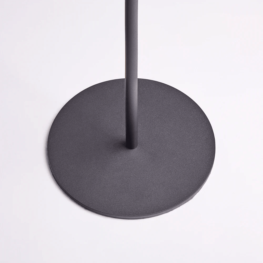 Pooky - Twinky Rechargeable Floor Lamp - Black With Brass Hood