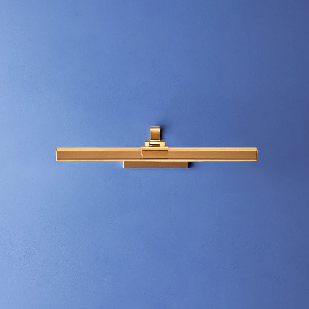 Pooky - Marcel Rechargeable Picture Light - Regular - Antique Brass Finish