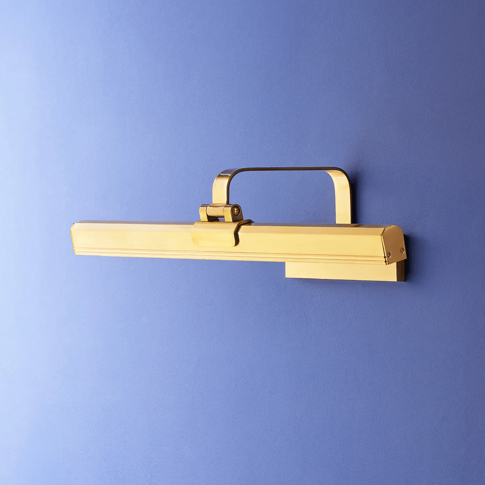 Pooky - Marcel Rechargeable Picture Light - Regular - Antique Brass Finish