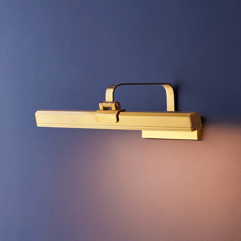 Pooky - Marcel Rechargeable Picture Light - Regular - Antique Brass Finish