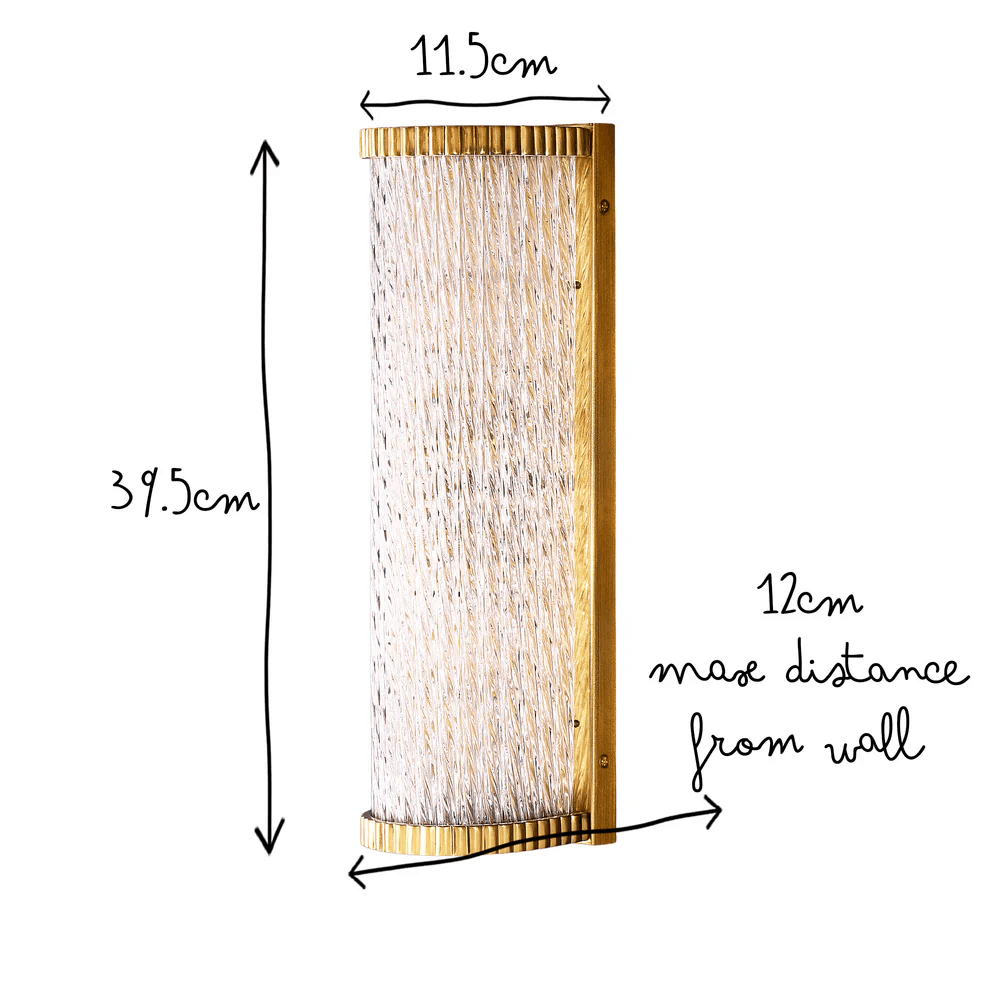 Pooky - Twister Wall Light