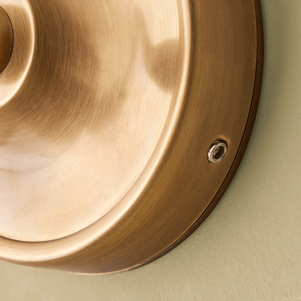 Pooky - Wendell Wall Light - Antique Brass