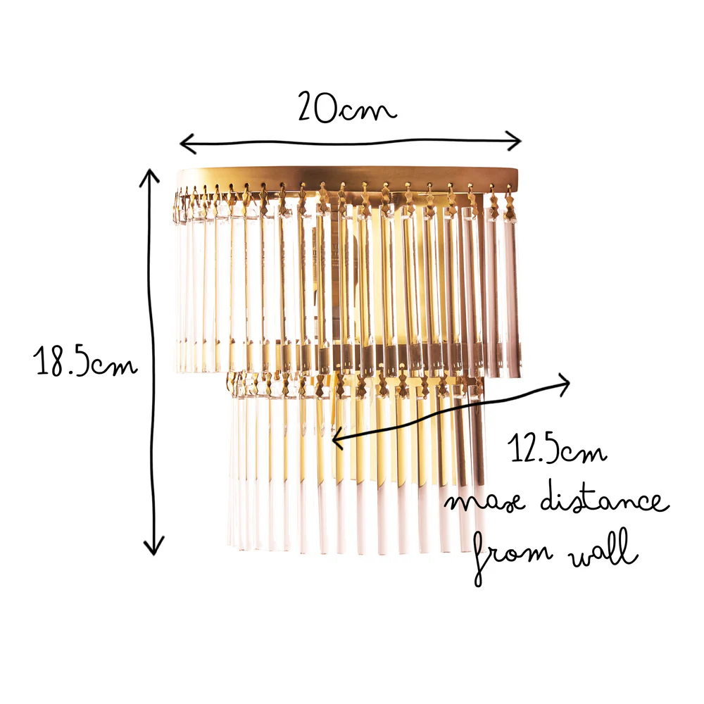 Pooky - Cascade Wall Light - Smaller