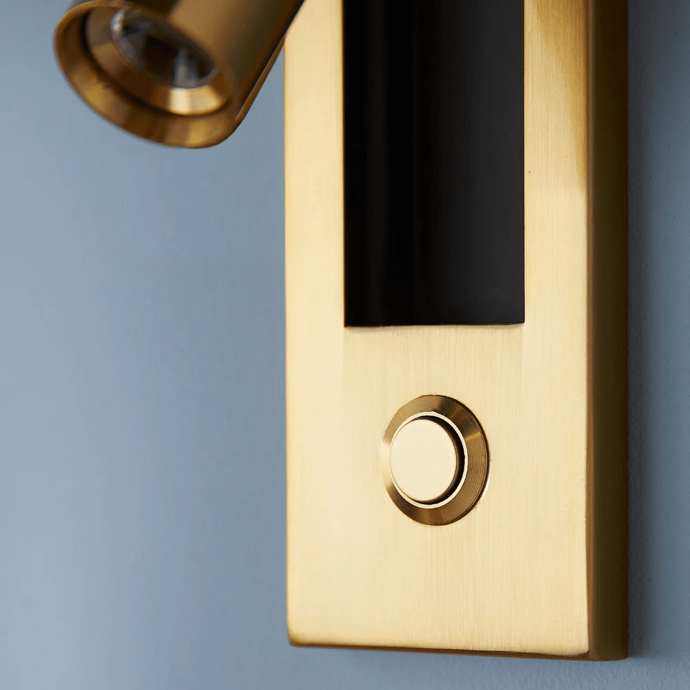 Pooky - Niche Wall Light - Antique Brass Finish