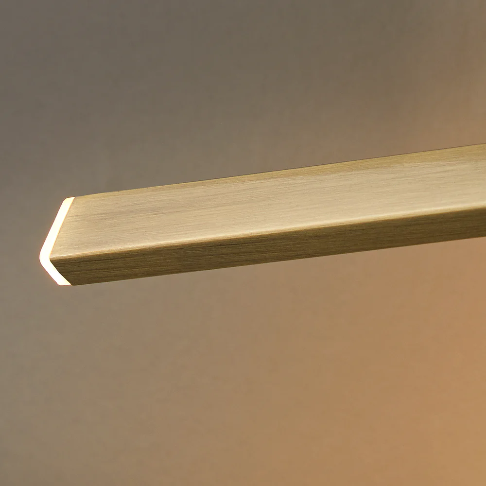 Pooky - Blake Dimmable Picture Light - Medium - Antique Brass Finish
