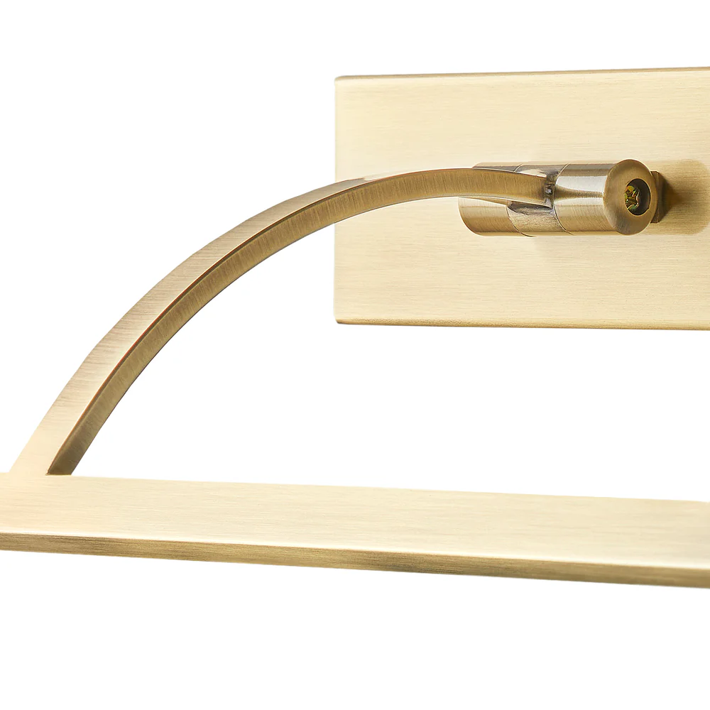 Pooky - Blake Dimmable Picture Light - Medium - Antique Brass Finish