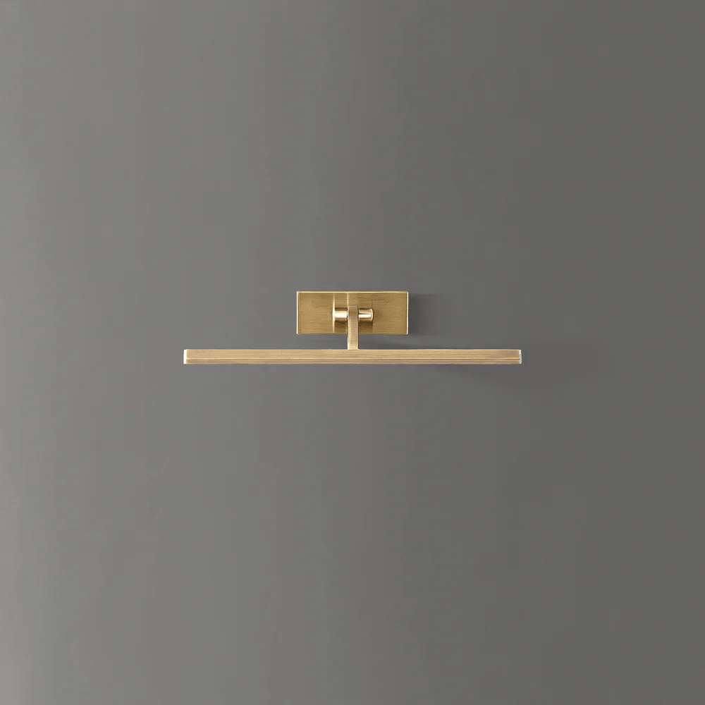 Pooky - Blake Dimmable Picture Light - Smaller - Antique Brass Finish