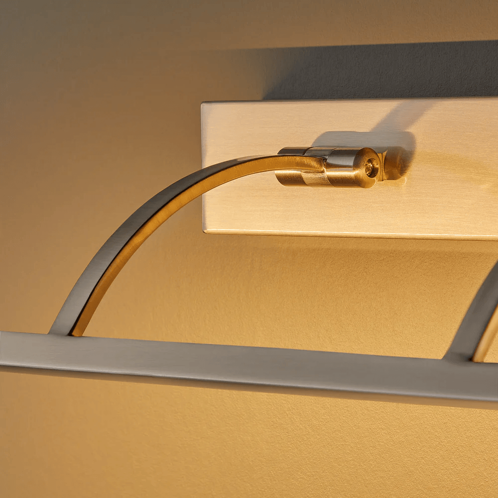 Pooky - Blake Dimmable Picture Light - Larger - Brushed Chrome Finish