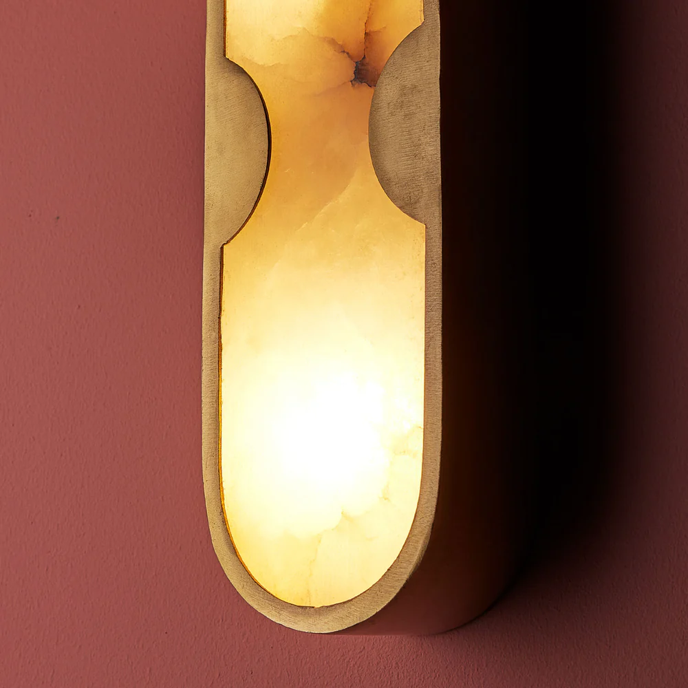 Pooky - Epicurus Alabaster Wall Light