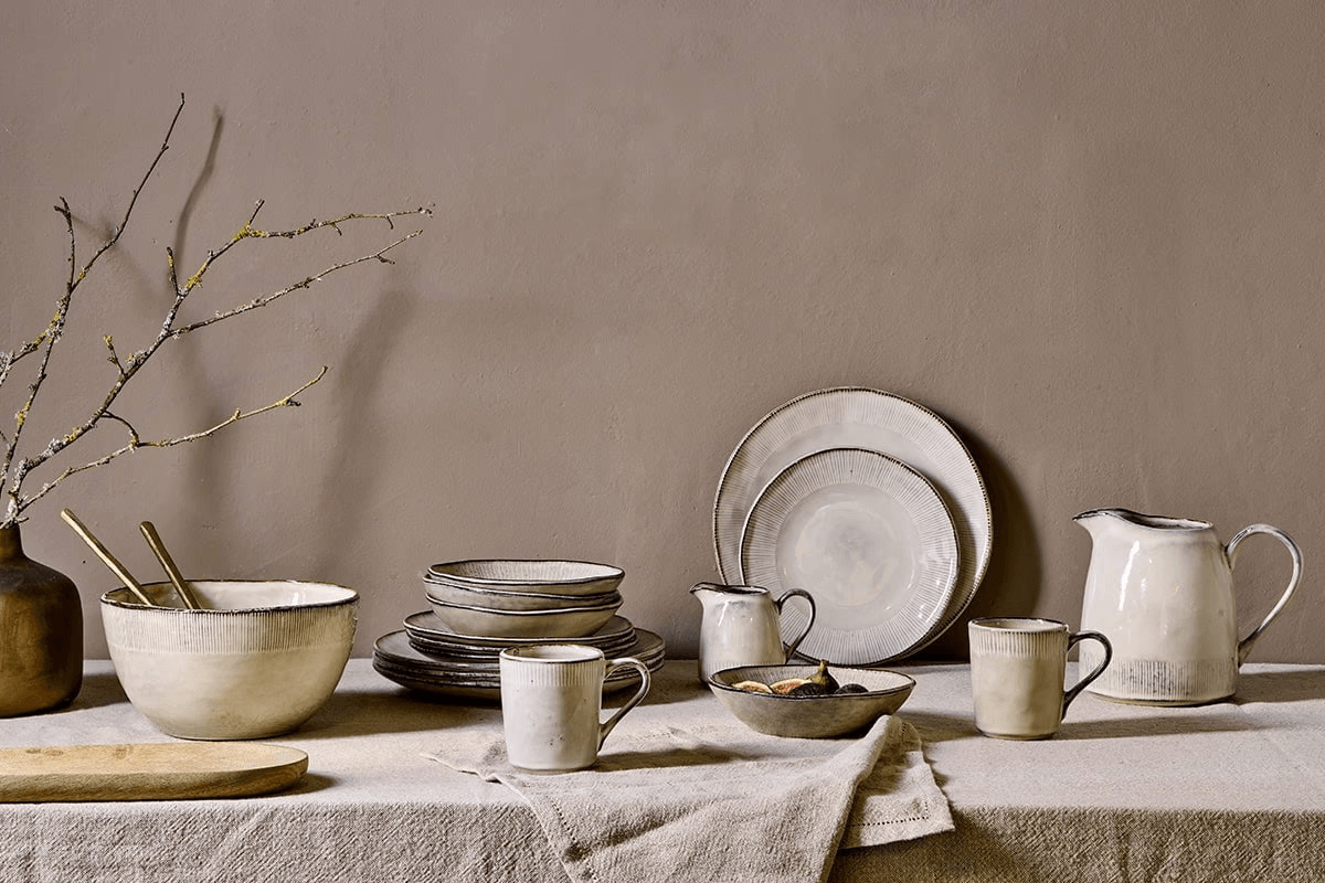 Nkuku - Malia Jug - Cream - Large