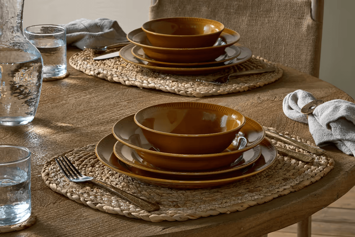 Nkuku - Nuwara Side Plate - Mustard