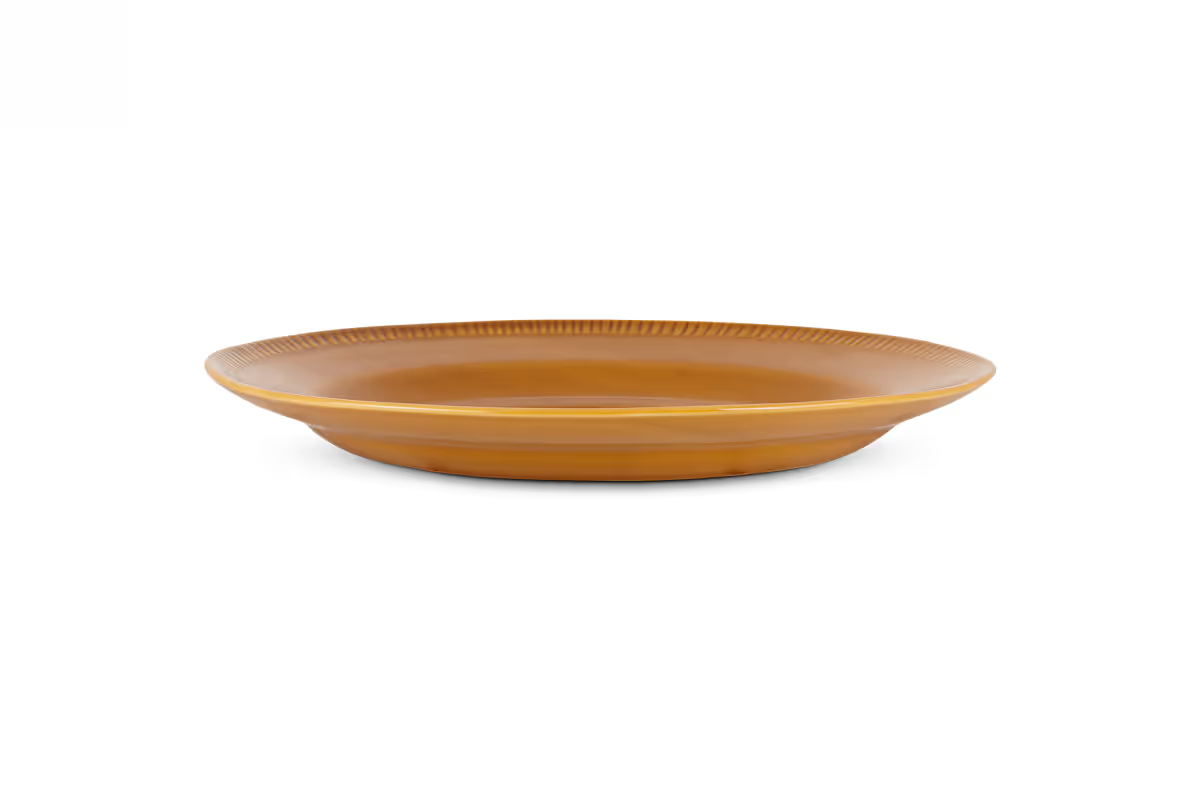 Nkuku - Nuwara Dinner Plate - Mustard