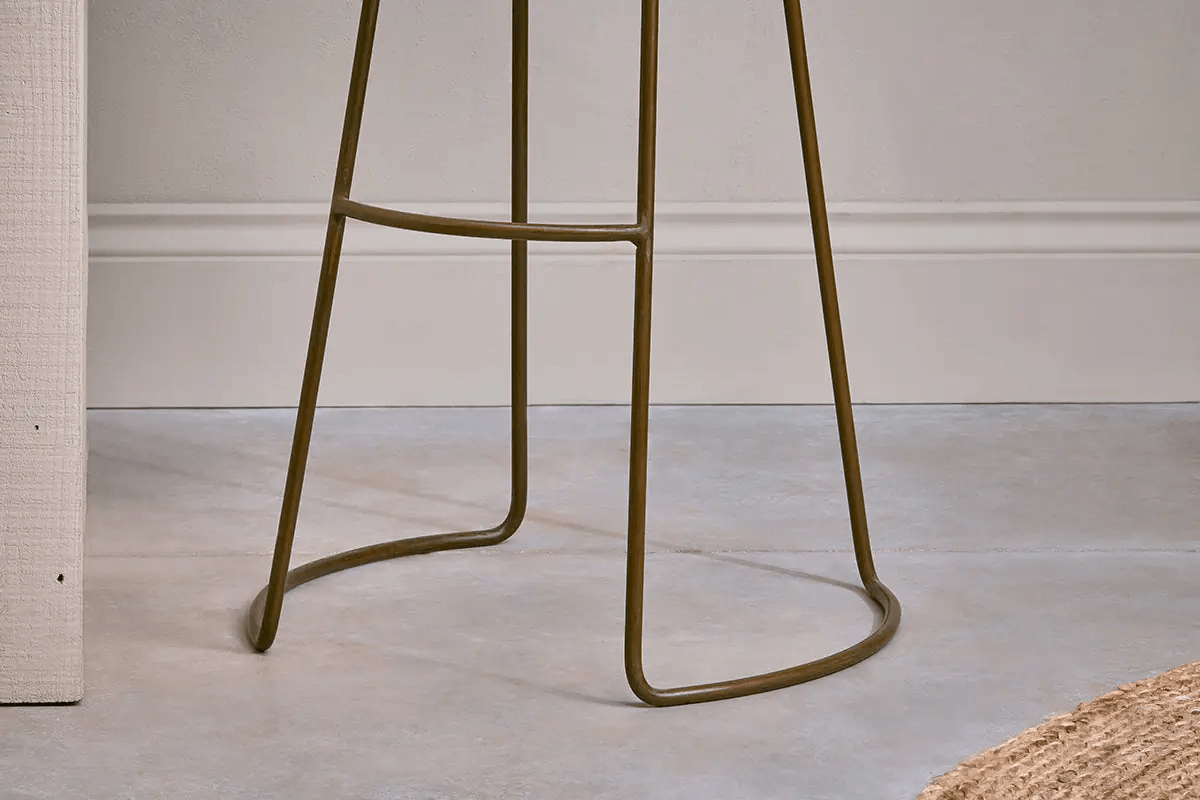 Nkuku - Loko Mango Wood Stool - Tall