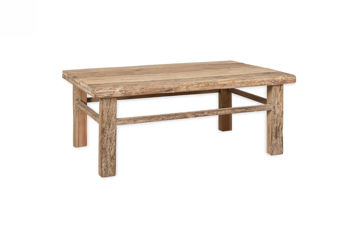 Nkuku - Ibo Reclaimed Wood Coffee Table - Natural
