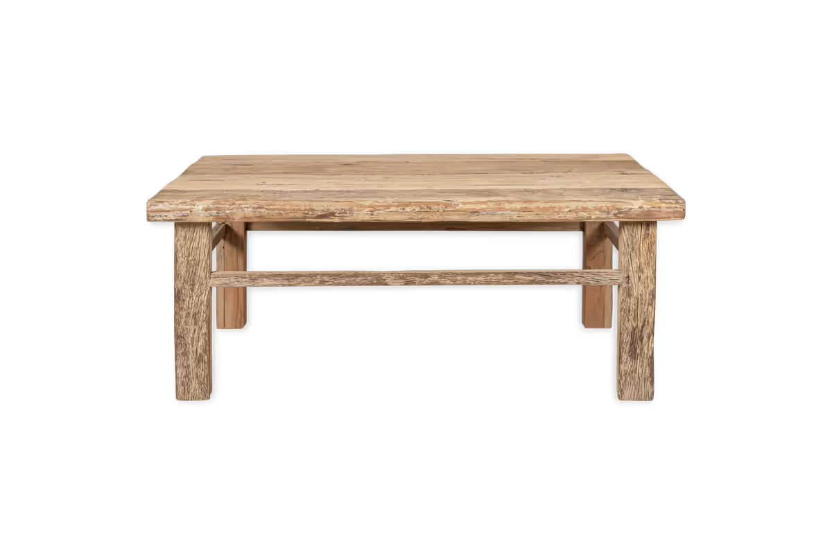 Nkuku - Ibo Reclaimed Wood Coffee Table - Natural
