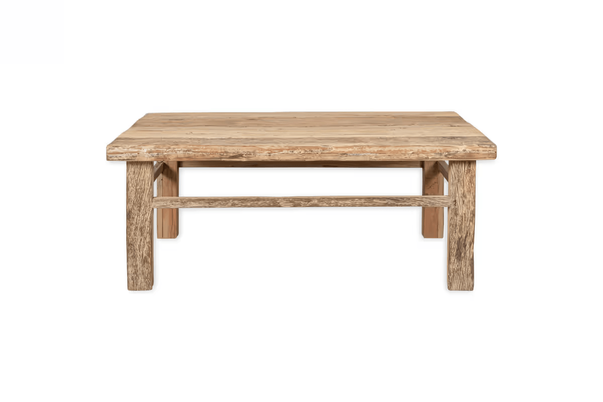 Nkuku - Ibo Reclaimed Wood Coffee Table - Natural