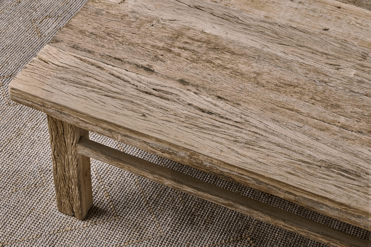 Nkuku - Ibo Reclaimed Wood Coffee Table - Natural