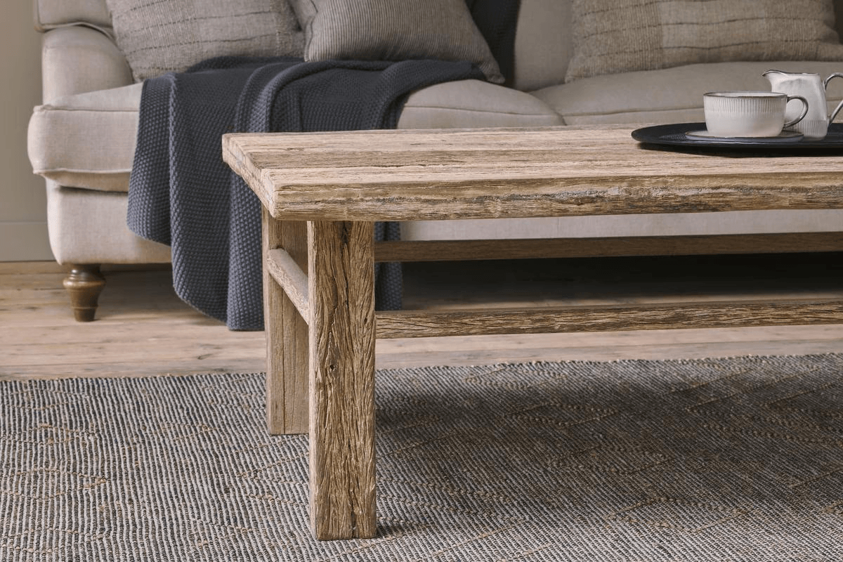 Nkuku - Ibo Reclaimed Wood Coffee Table - Natural