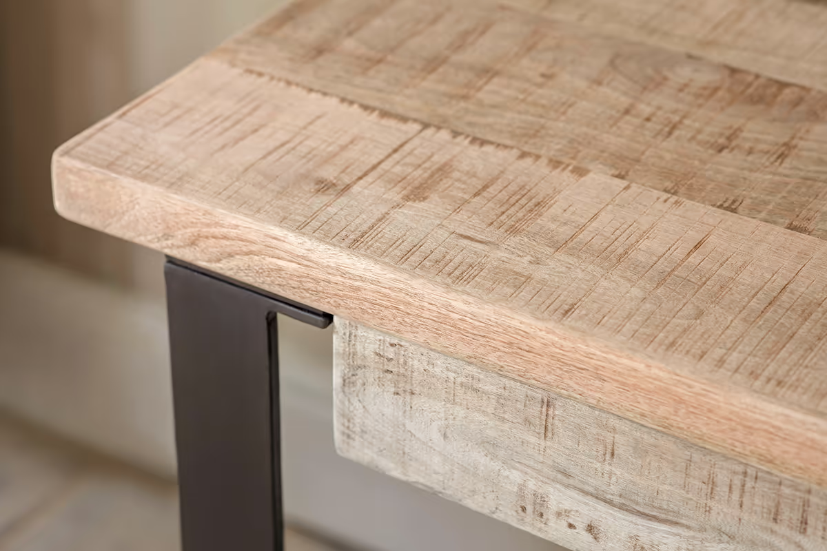 Nkuku - Fia Mango Wood Desk - Natural