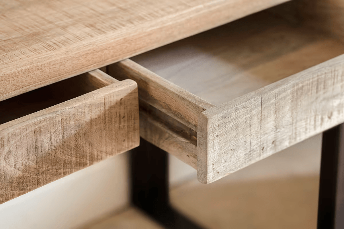 Nkuku - Fia Mango Wood Desk - Natural