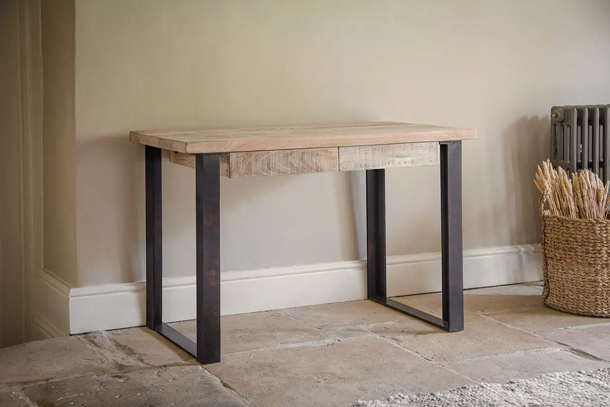Nkuku - Fia Mango Wood Desk - Natural