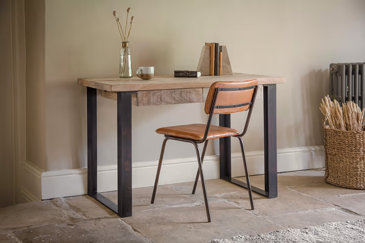 Nkuku - Fia Mango Wood Desk - Natural