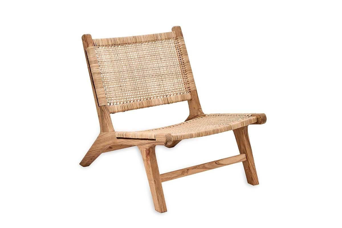 Nkuku - Madrisana Acacia & Rattan Woven Chair