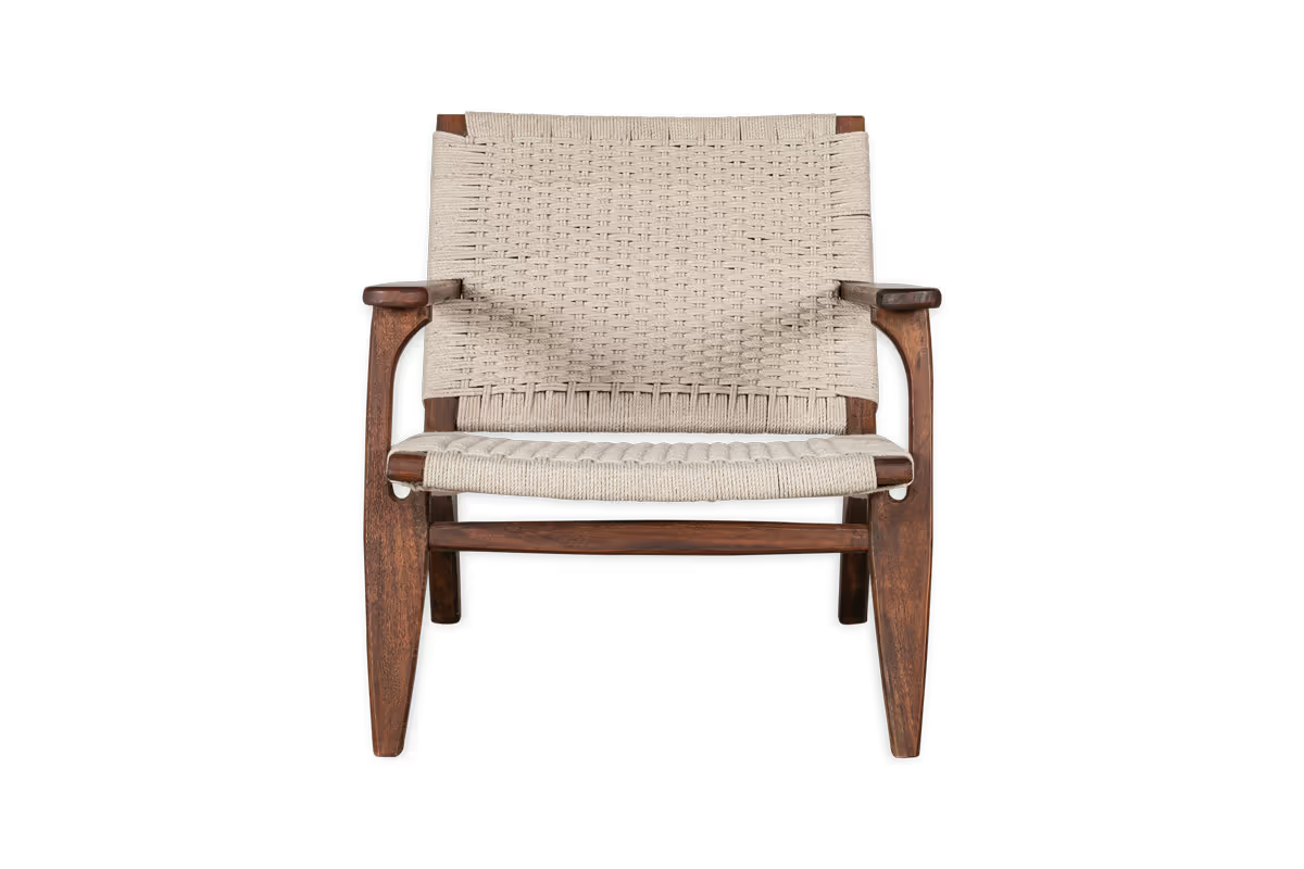 Nkuku - Surat Woven Lounger - Natural