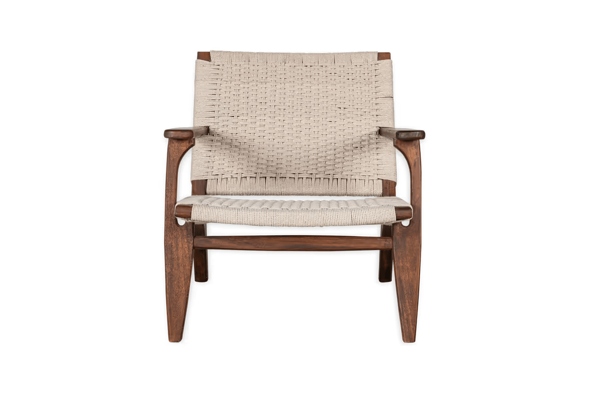 Nkuku - Surat Woven Lounger - Natural