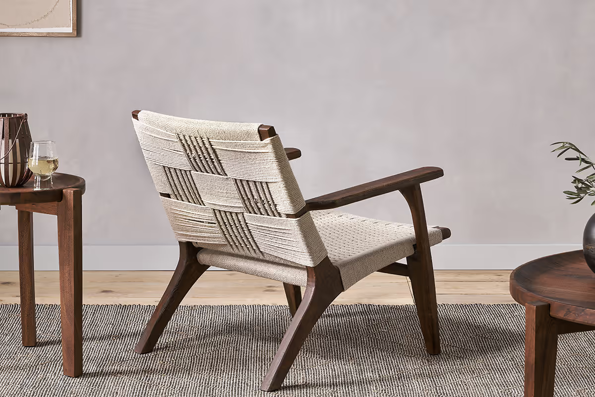 Nkuku - Surat Woven Lounger - Natural