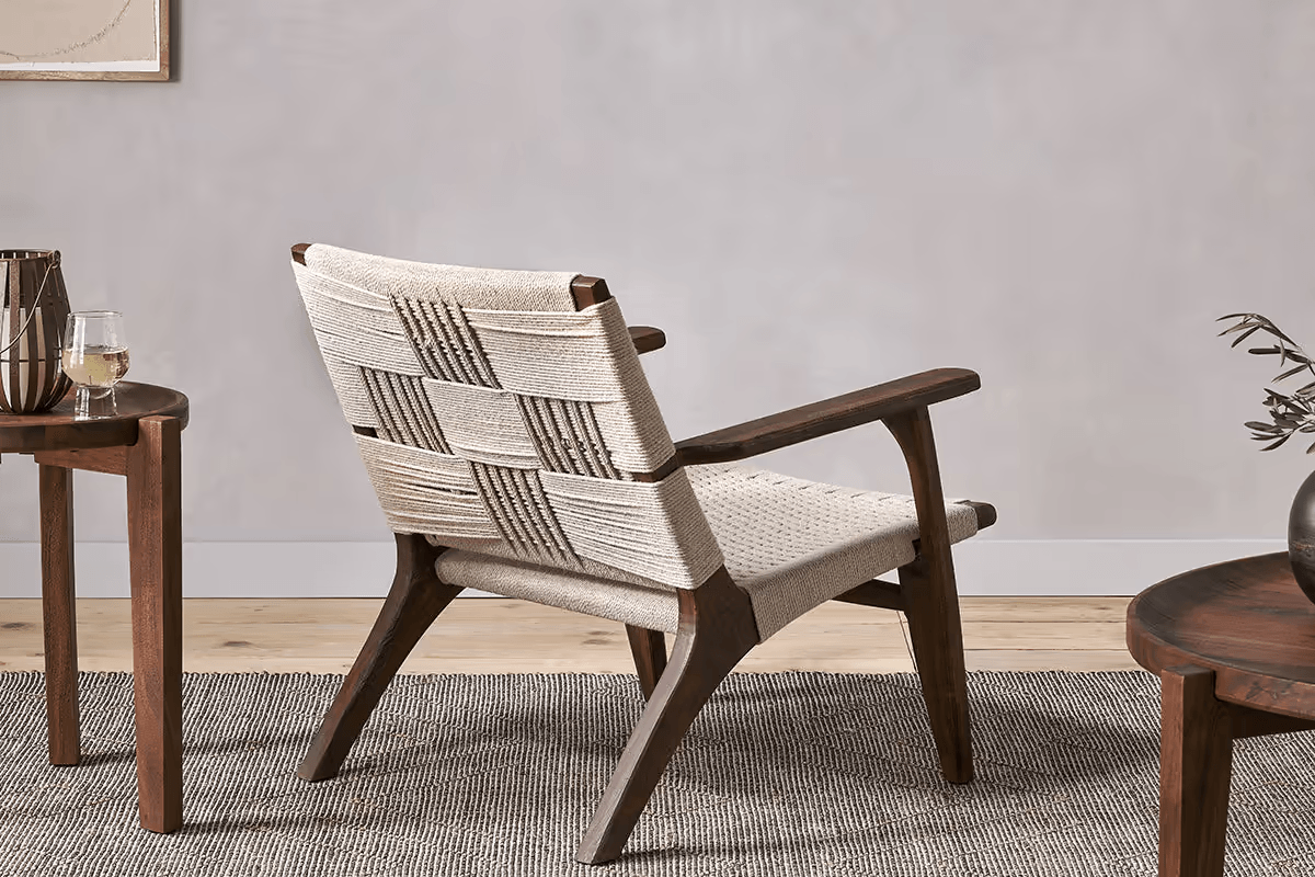 Nkuku - Surat Woven Lounger - Natural