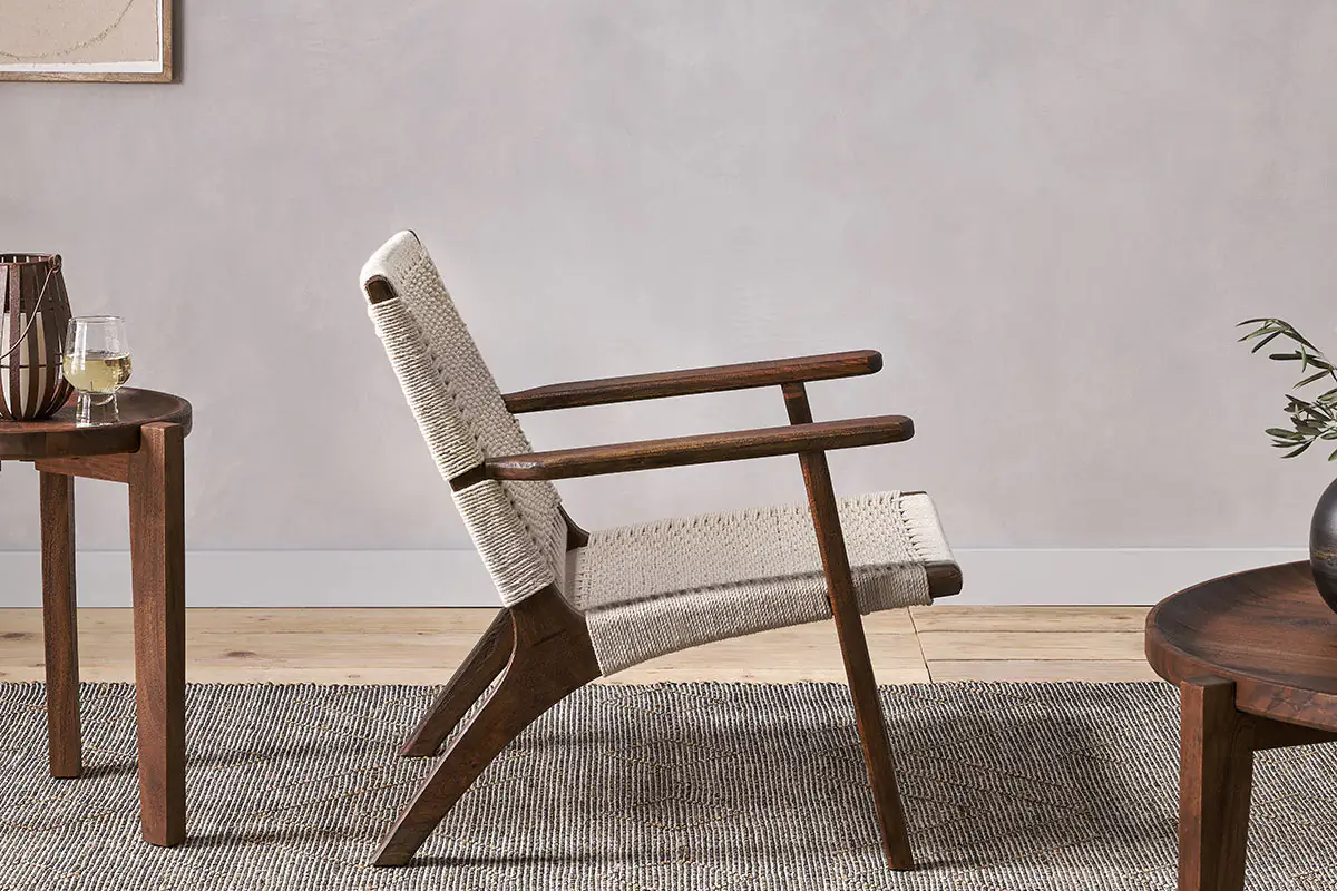 Nkuku - Surat Woven Lounger - Natural