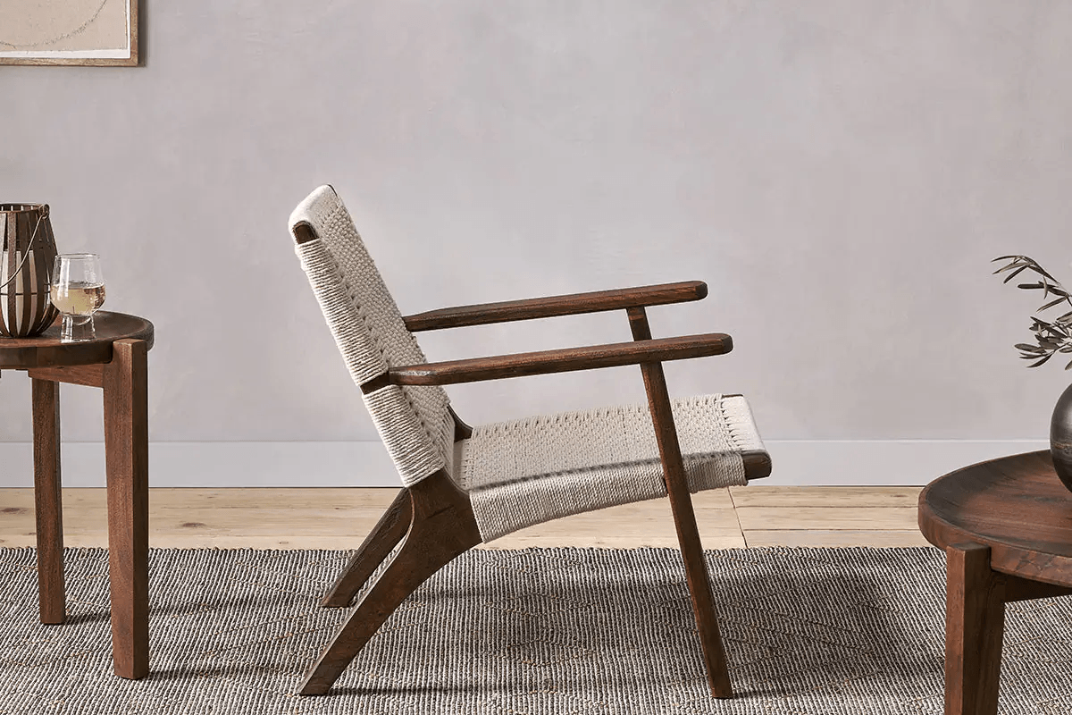 Nkuku - Surat Woven Lounger - Natural
