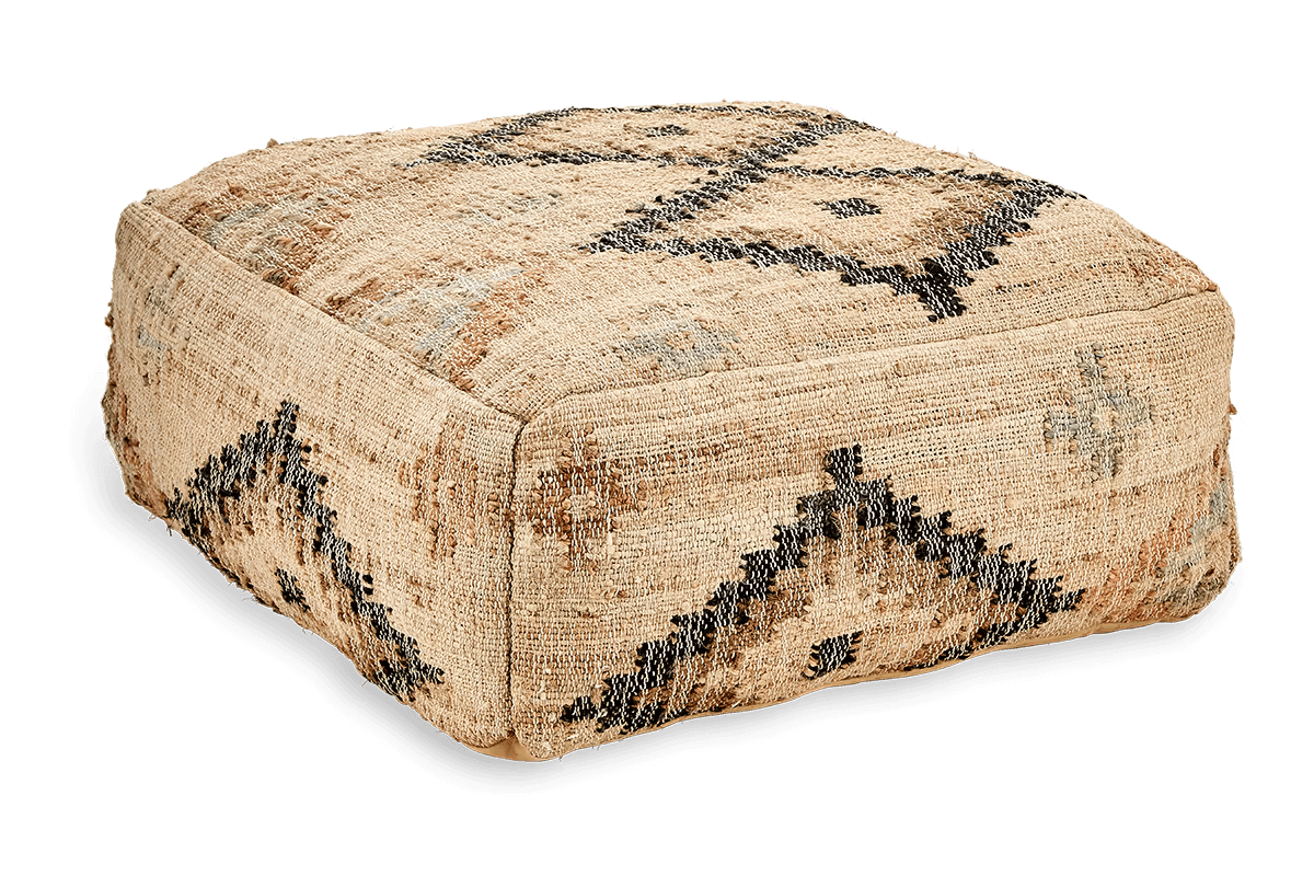 Nkuku - Kesu Kilim Pouf - Large
