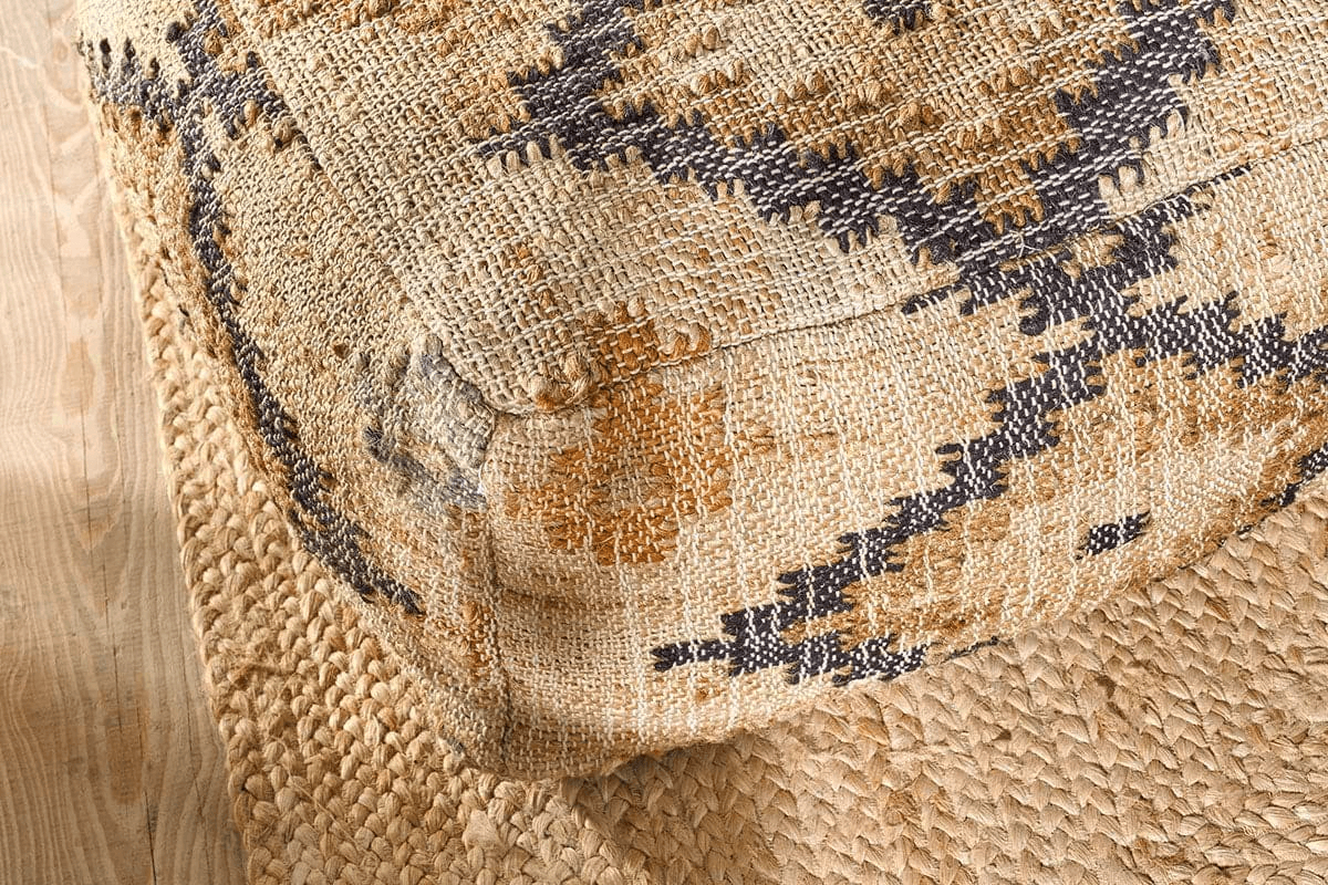 Nkuku - Kesu Kilim Pouf - Large