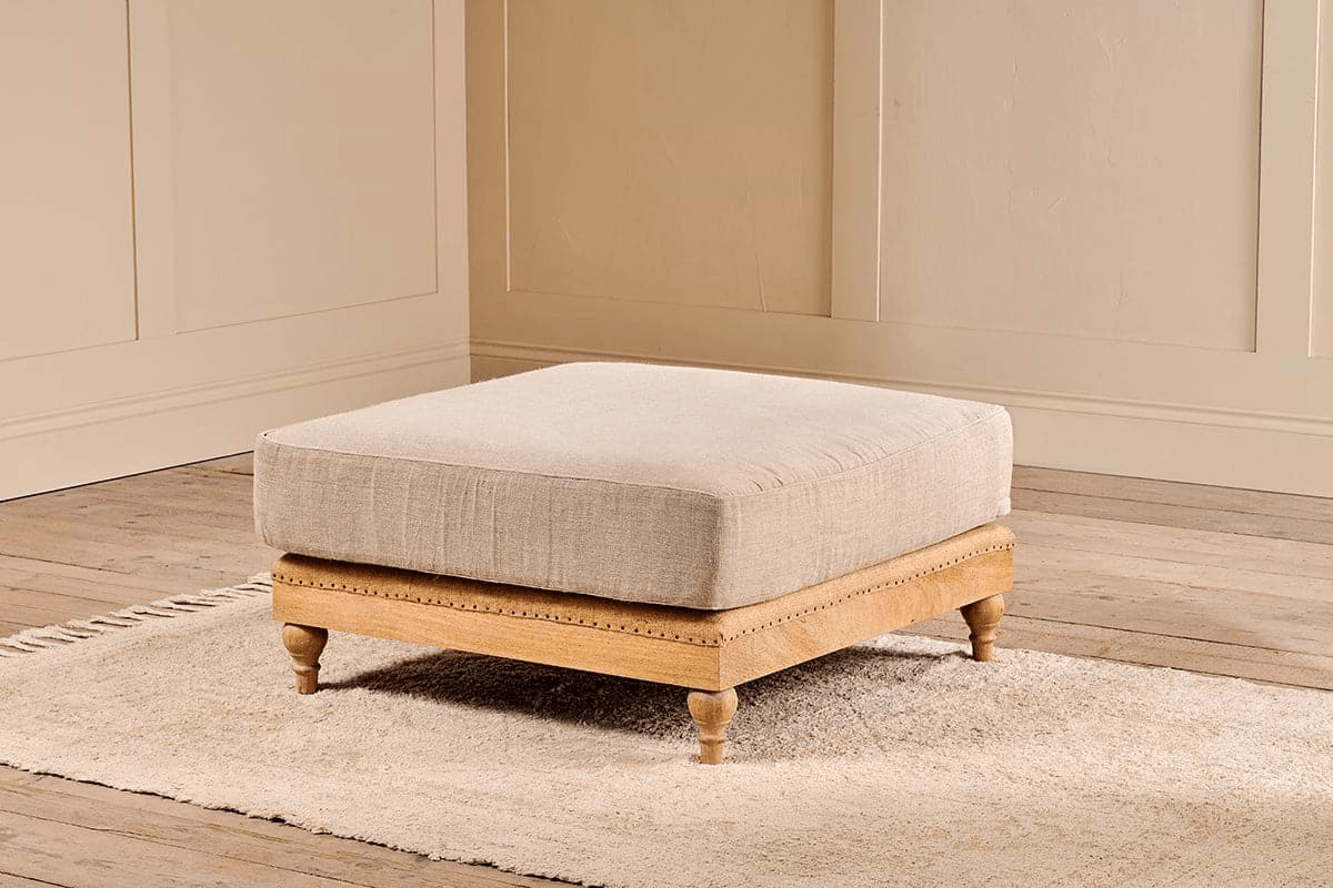 Nkuku - Krissa Modular Sofa - Footstool